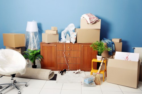 Man and van removals vehicle serving Kingston upon Thames homes