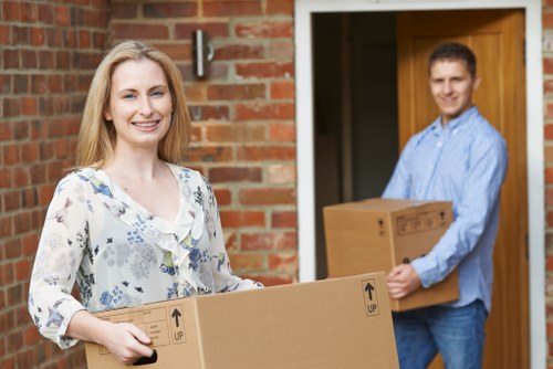 Commercial and residential removals van transport in Kingston upon Thames