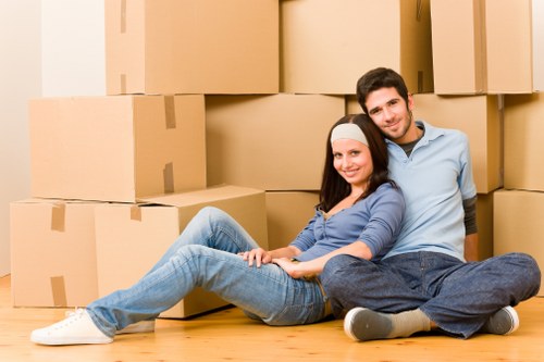 Business office move preparation and furniture handling in Kingston