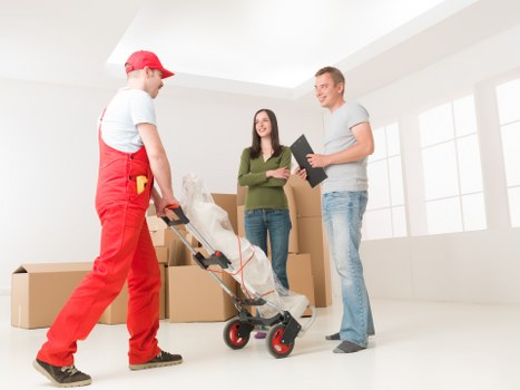 Local removals team preparing a home move in Kingston upon Thames