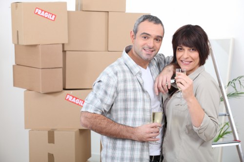 Payments and pricing details for a van and man transport job